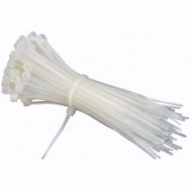 Cable Tie White, 150 mm (100 Pcs)